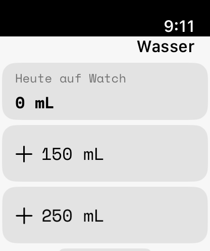 Wasser